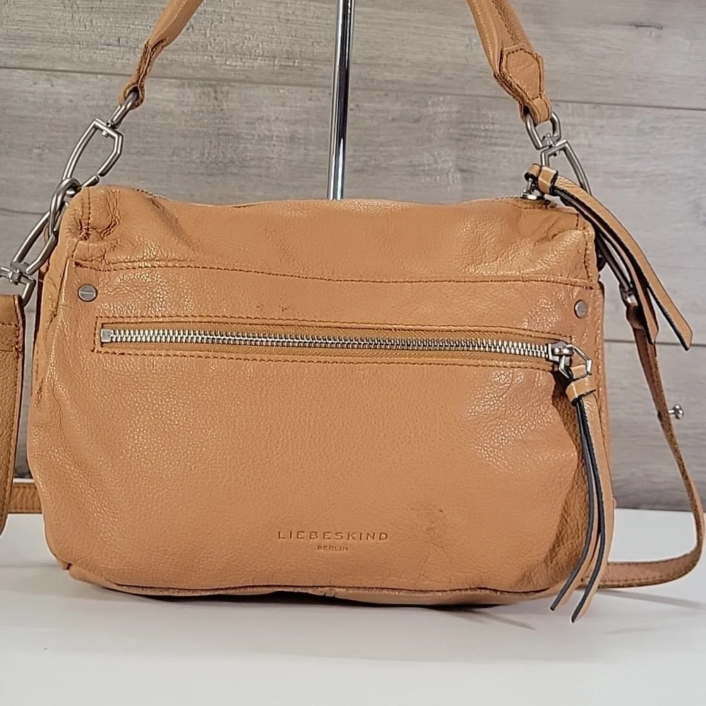 Liebeskind Berlin Camel/Tan Leather Shoulder Bag